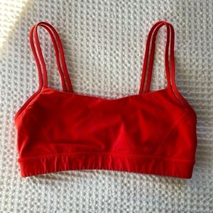 SOLD lululemon athletica scarlet red sportsbra